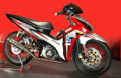 Modifikasi Honda Blade Repsol Road Race 2012 - Gambar Modifikasi Motor