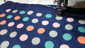 Free motion quilting circles