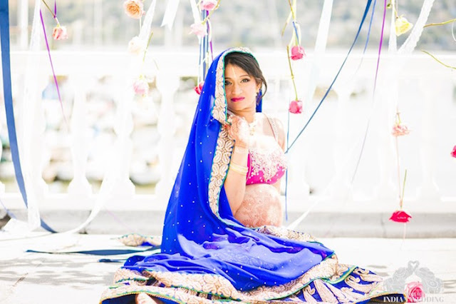 Lindas fotos levam as tradições Indianas para as fotos de Maternidade