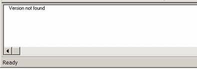 Version not found.