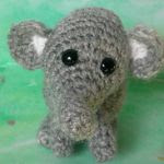 patron gratis elefante amigurumi | free pattern amigurumi elephant 