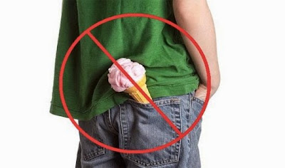 no ice cream in your back pocket on Sunday in NY