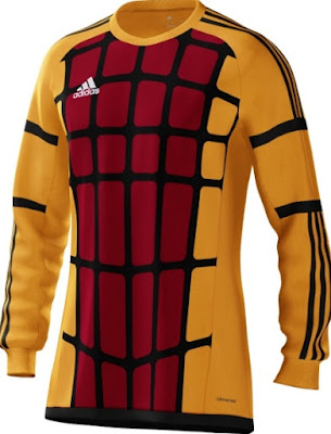 Desain Jersey Kiper Adidas Merah