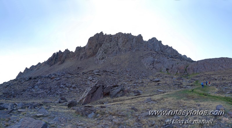 Puntal de Loma Púa - Pico del Sabinar - Pico del Púlpito - Puntal de Terreras Azules