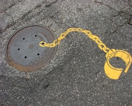 Pedestrian Street Art by Peter Gibson 7