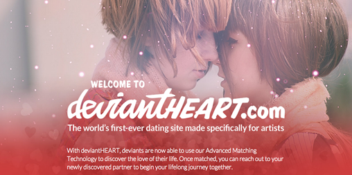 devianart introduces devianheart