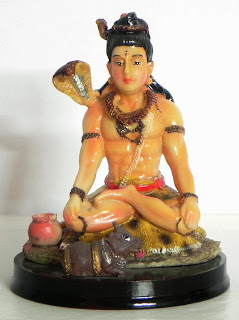 Shiva, the cosmic ascetic; Modern sculpture 