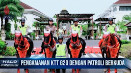 Pengamanan KTT G20, Polri Terjunkan Patroli Berkuda