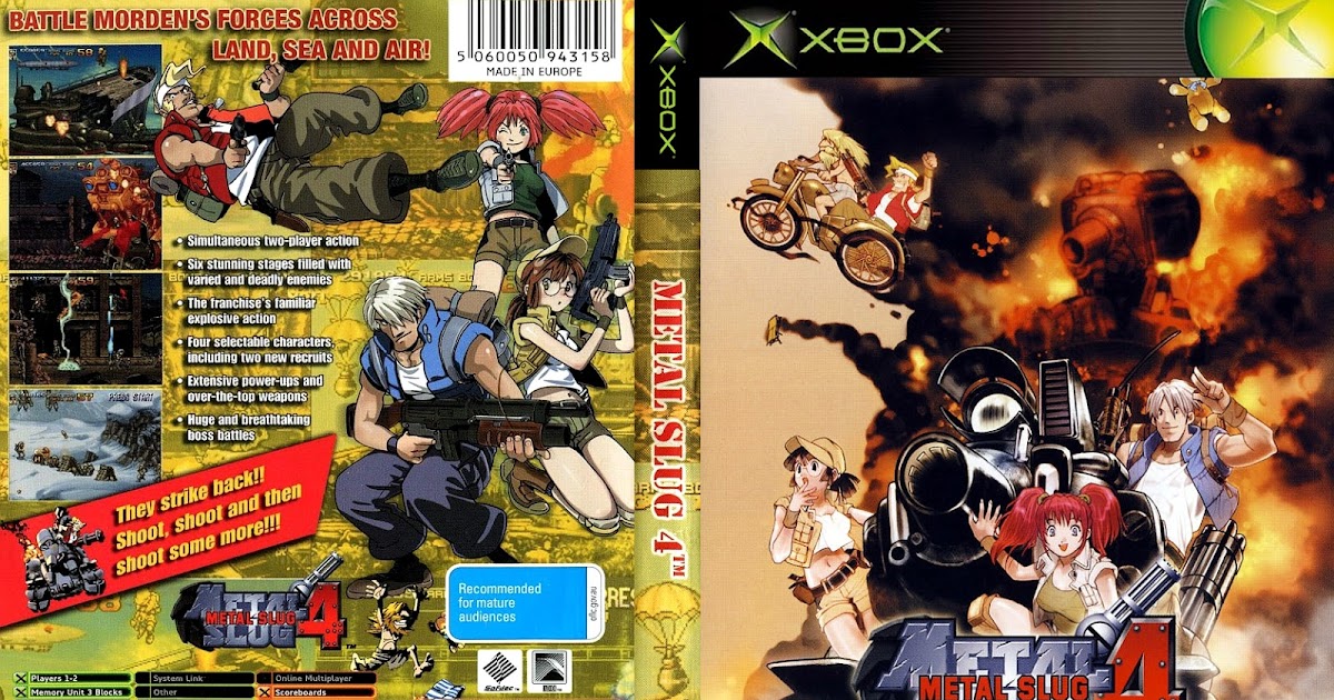 XBOX REALM XBOX 1 CLASSIC Metal Slug 4