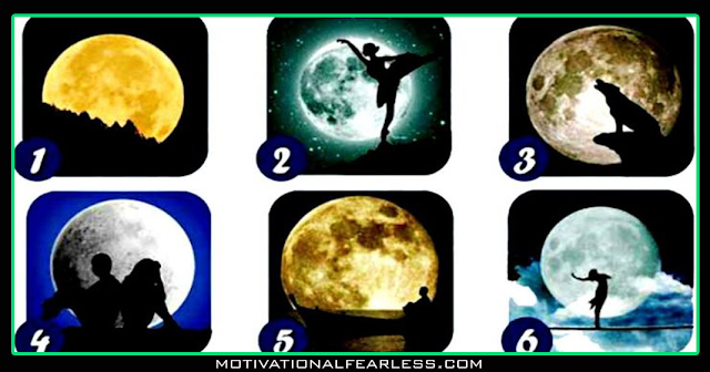 Choose a Moon and we will give you secret information about your personality