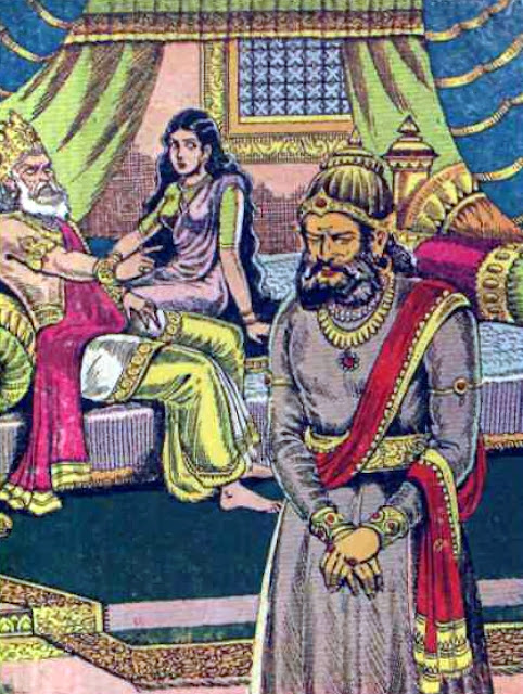 Dasharatha Kaikeyi and Sumantra