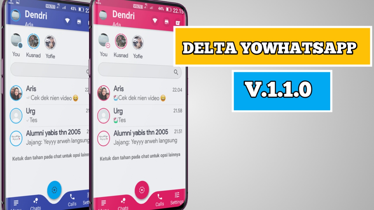 Cara Download Delta Yowhatsapp V 1 1 0 Apk 2021 tips and 