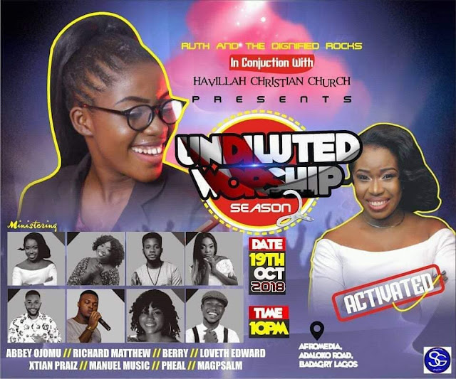 Undiluted Worship-Ruth Chuks 2018 Edition