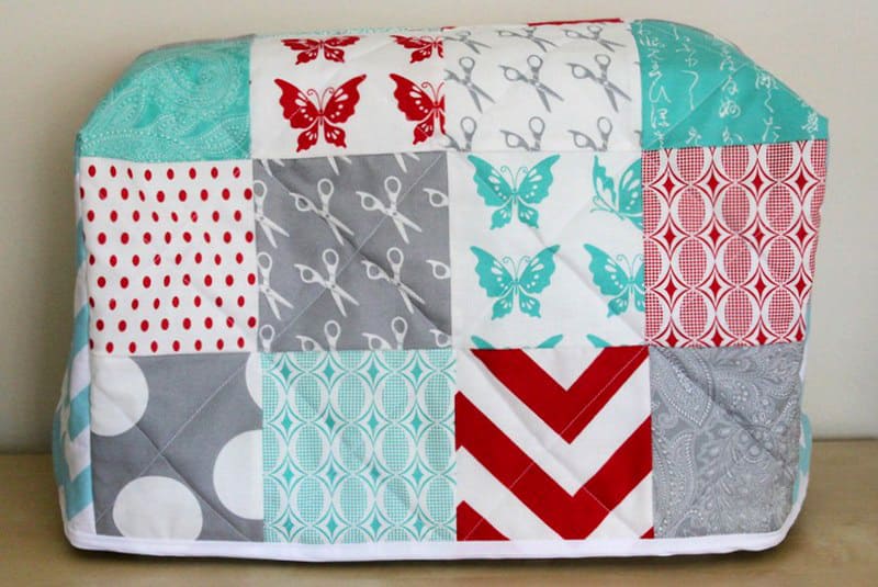 Quilted Sewing Machine Cover Tutorial