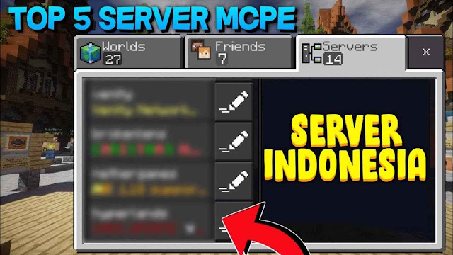 Server Minecraft terbaik di Indonesia