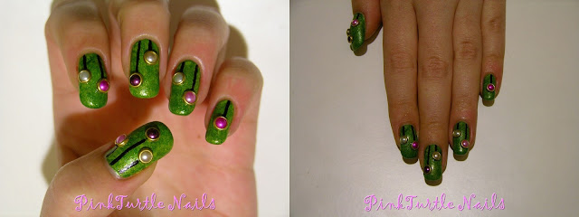 http://pinkturtlenails.blogspot.com.es/2015/12/winter-nail-art-challenge-tinsel.html