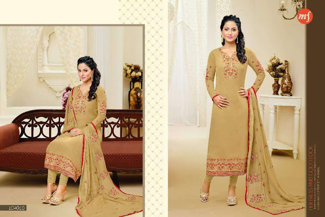 Famous Actors Hina Khan Style Salwar Suit Online Shopping