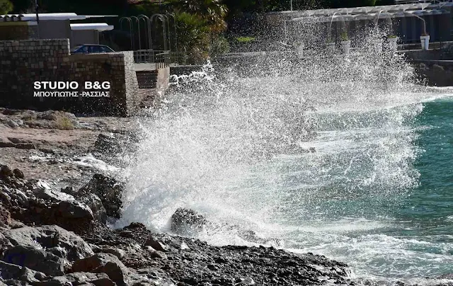 Προειδοποίηση του Λιμεναρχείου Ναυπλίου για έντονα καιρικά φαινόμενα την Κυριακή