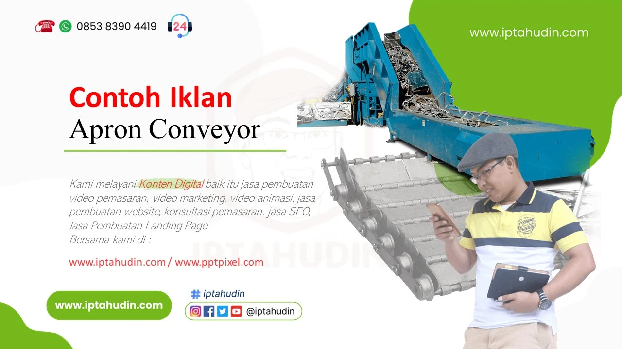 Contoh Iklan	Apron Conveyor