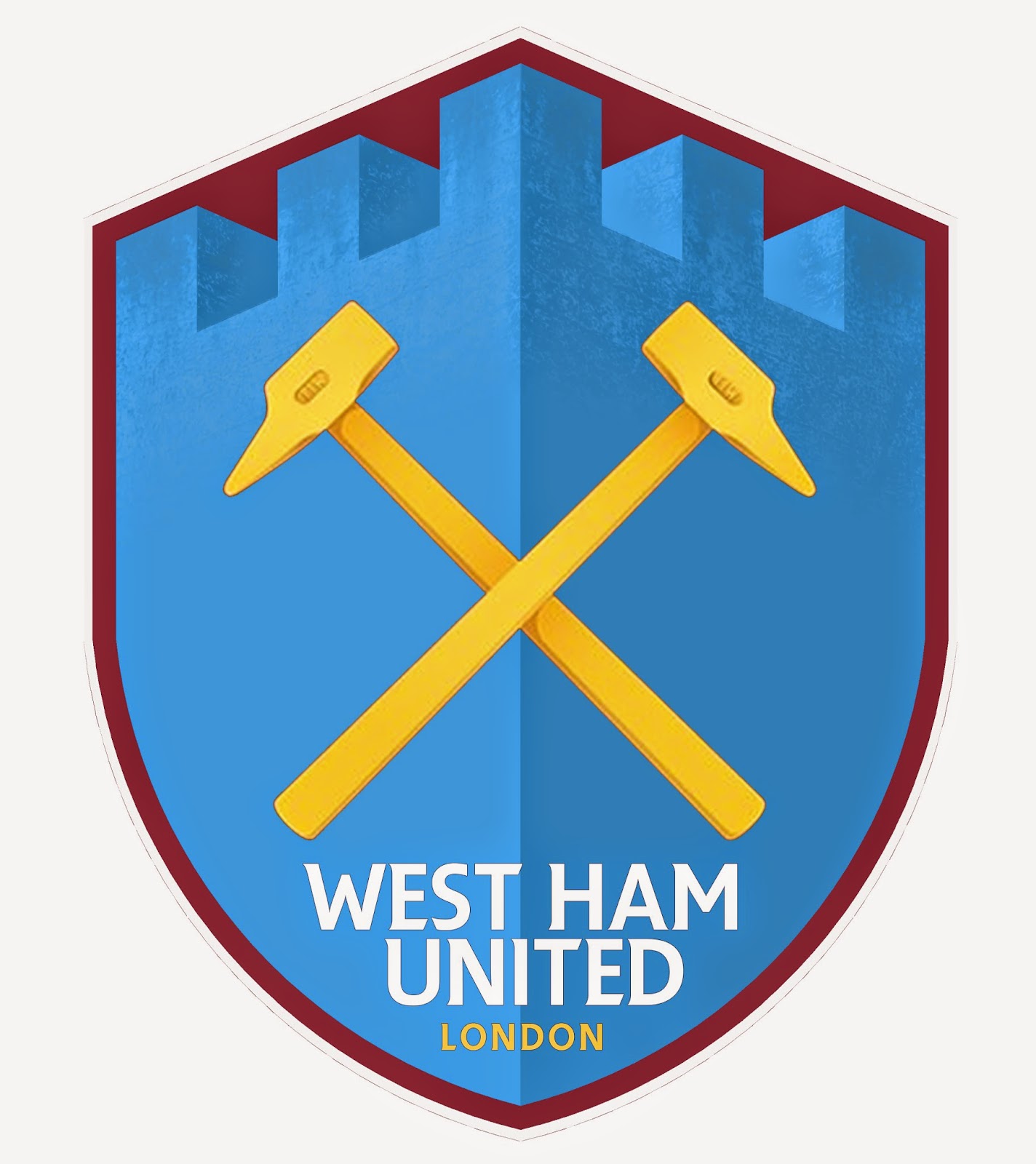 West Ham Badges: July 2014