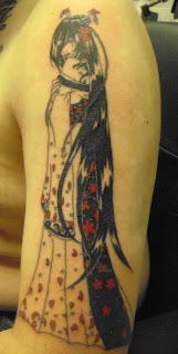 Cool Male Shoulder Japanese Tattoos Especially Geisha Tattoo Designs With Image Shoulder Japanese Geisha Tattoo Picture 1