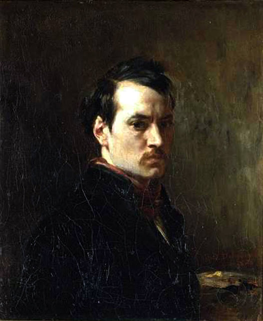 Alfred Dehodenq, Self Portrait, Portraits of Painters, Fine arts, Portraits of painters blog, Paintings of Alfred Dehodenq, Painter Alfred Dehodenq, Pintor Alejandro Cabeza, Pintor Revello del Toro, Pintor Ricardo Macarrón