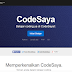 CodeSaya | Teman Anda dalam belajar Coding