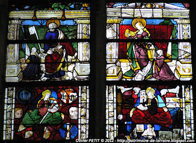 VEZELISE (54) - L'église Saint-Côme et Saint-Damien (Les Vitraux)