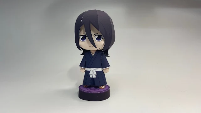 Bleach Papercraft: Rukia Kuchiki