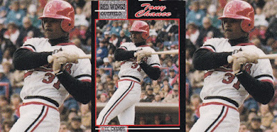 Tony Chance 1990 Rochester Red Wings card