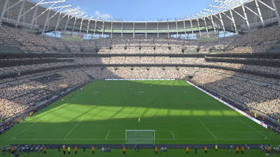  New Tottenham Hotspur Stadium past times PES Mod Goip [Download Link] PES 2017 New Tottenham Hotspur Stadium Update past times PES Mod Goip