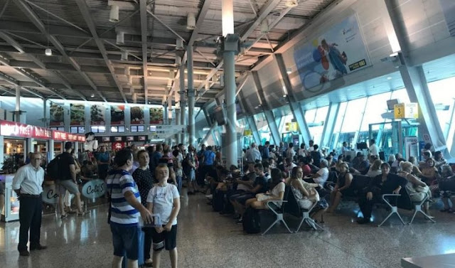 The share of the airline market in Tirana Airport and the delays and cancellations