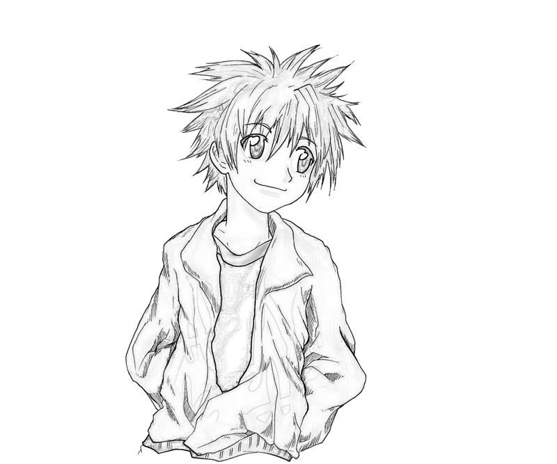 daisuke-niwa-character-coloring-pages