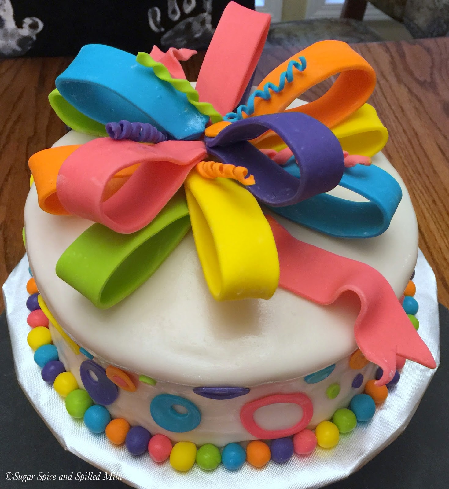 Sugar Spice and Spilled Milk: The Bow Cake and Other Cool ...