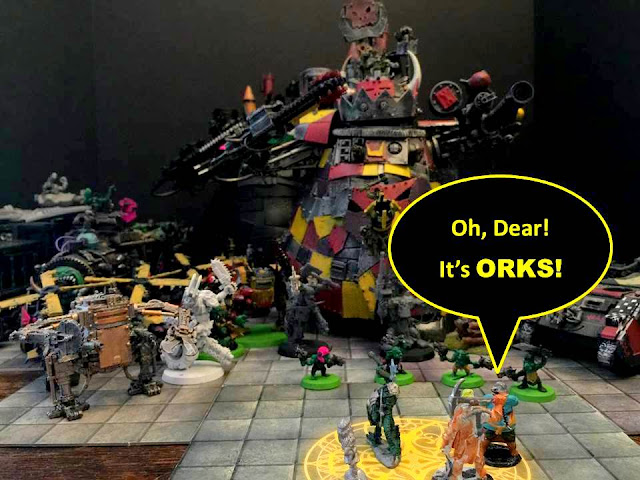 40K and D&D; Orks and D&D; 40K Orks and D&D; Battle Gaming One