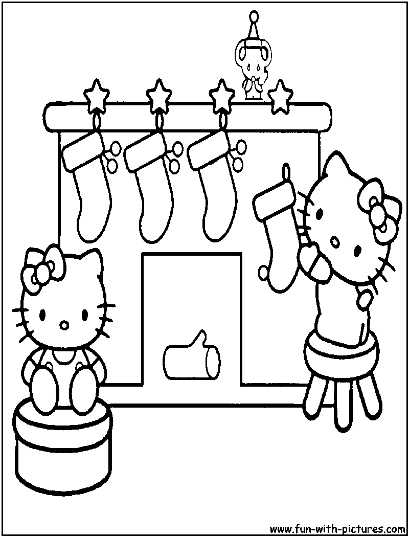 Hello Kitty Christmas Coloring Pages 1 Hello Kitty Forever Coloring Wallpapers Download Free Images Wallpaper [coloring654.blogspot.com]