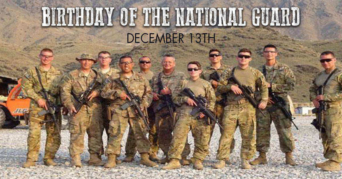 U.S. National Guard Birthday Wishes Photos