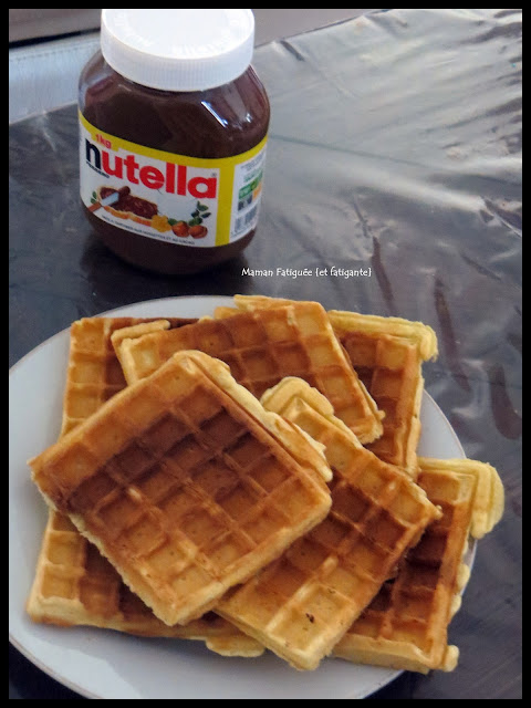 gauffres nutella