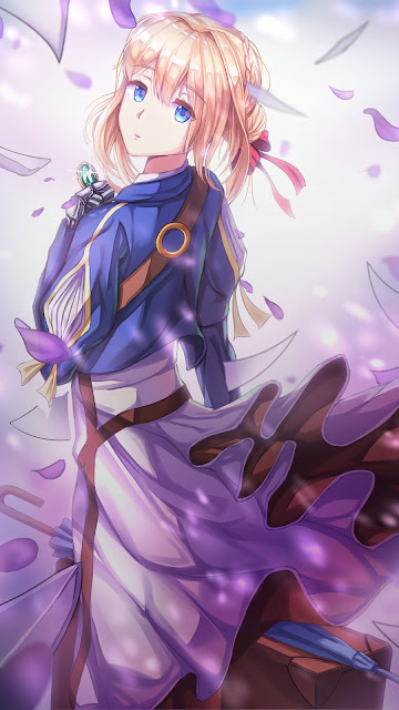 Wallpaper HD Anime Violet Evergarden for Android and Iphone