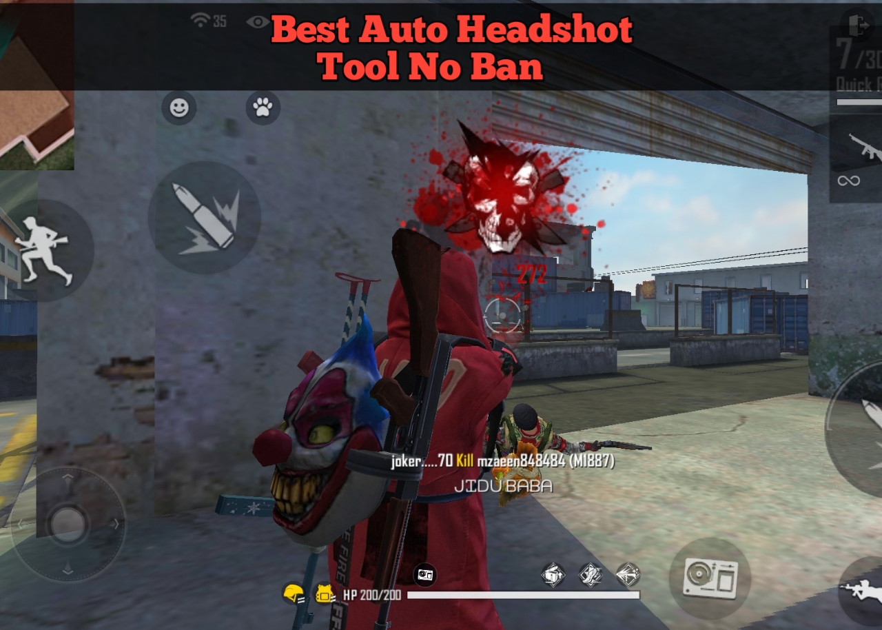 Free Fire Best Auto Headshot Tool For Mobile