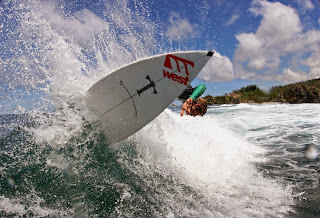 Tombstone  Surfboard in Action