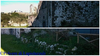 Particolari interni del castello di casertavecchia