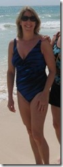 karen in swimsuit