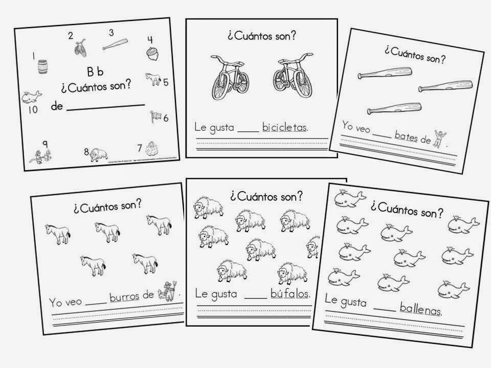 http://www.teacherspayteachers.com/Product/Spanish-Letter-B-Counting-Book-1-10-Cuenta-con-la-letra-B-605326