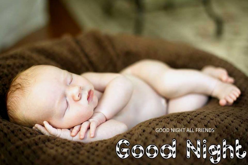 Good Night Baby Images for Friends