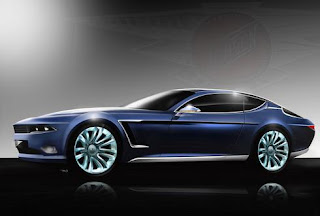 Jensen Interceptor (2014 Rendering) Front Side