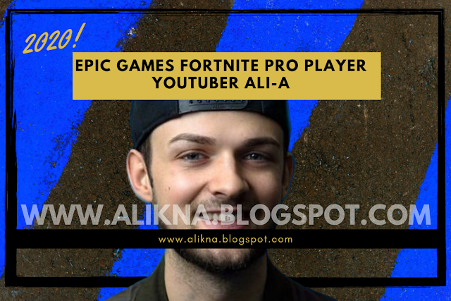 Epic Games Fortnite Pro Player Streamer Youtuber Ali-A