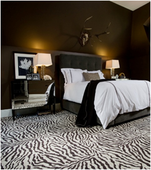 Zebra decoration ideas for bedrooms