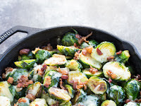 BAKED CHEESY BRUSSELS SPROUTS