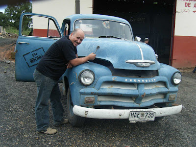 Viaje en chevrolet pickup 1954